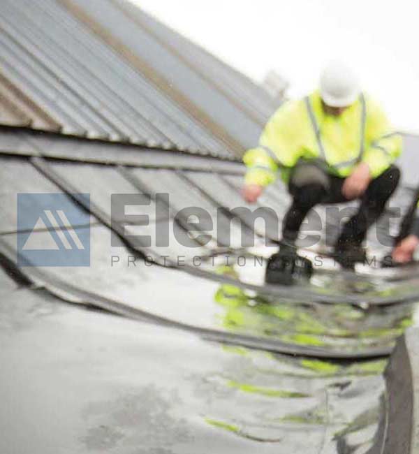 Gutter cleaning and coating